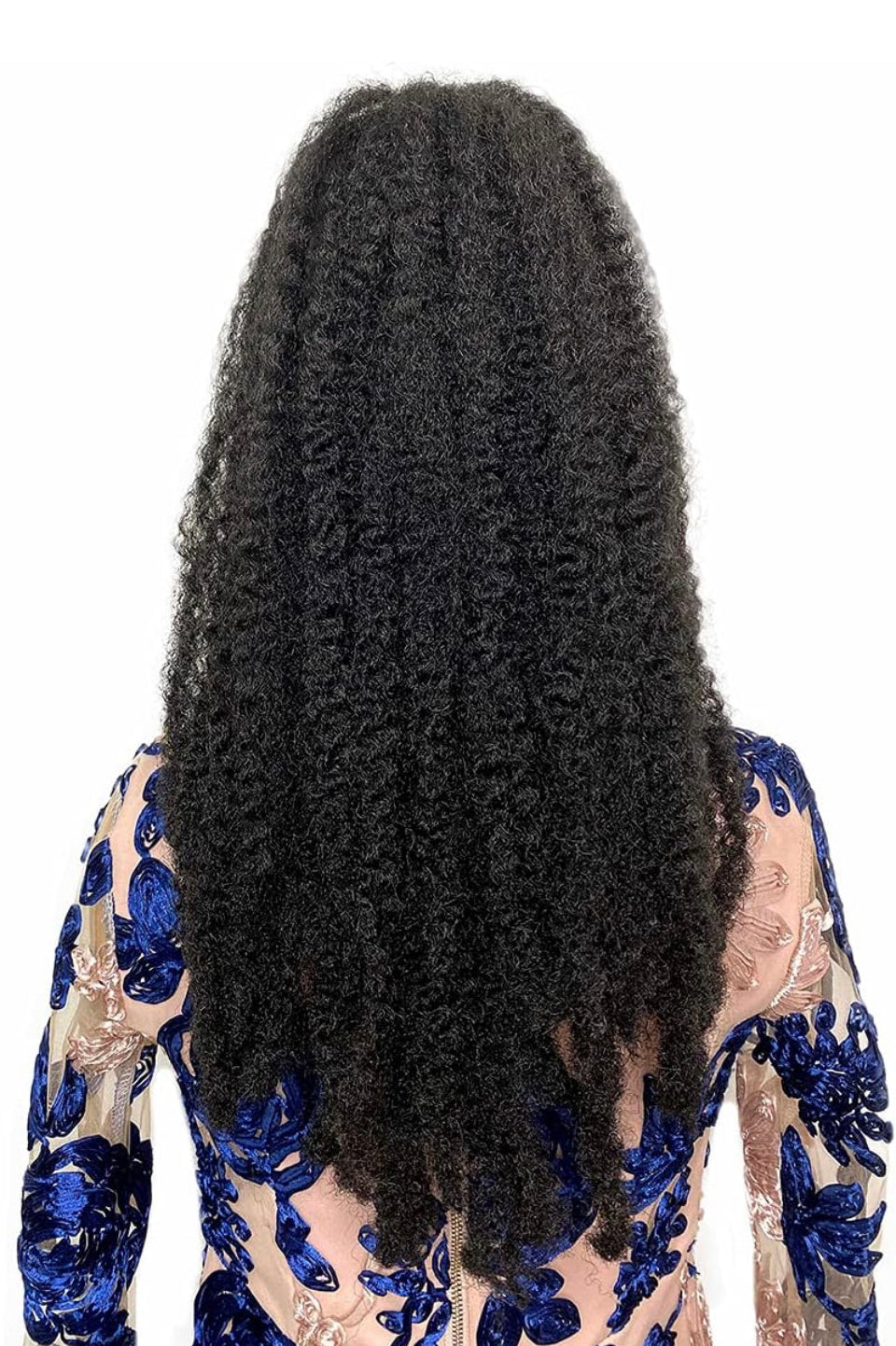 Afro Kinky Drawstring Ponytail 18”, 1B