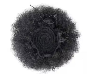 Afro Kinky Drawstring Puff 1B