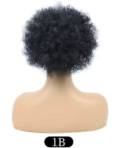 Afro Kinky Drawstring Puff 1B