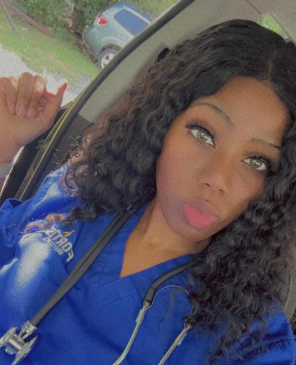 18” Deep Wave 4x4 Lace Closure Human Hair Wig