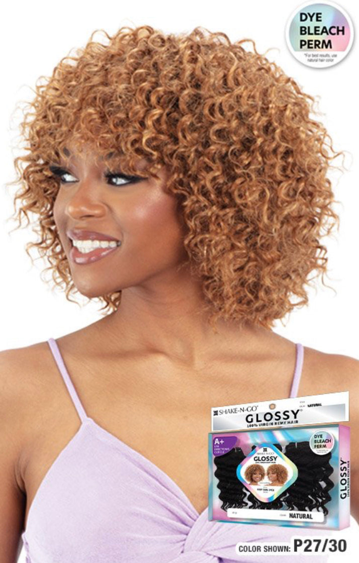 Deep Curl Virgin Remy Human Hair Weave