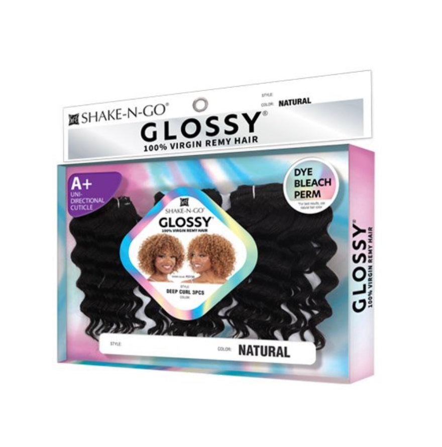 Deep Curl Virgin Remy Human Hair Weave