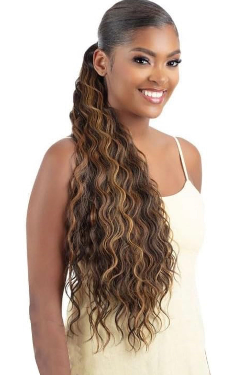 Secret Pocket Breezy Wave Ponytail 26”