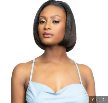 Janet Collection Glueless Human Hair Blend Wig
