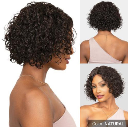 Janet Collection Glueless Human Hair Wig