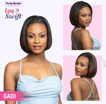 Janet Collection Glueless Human Hair Blend Wig