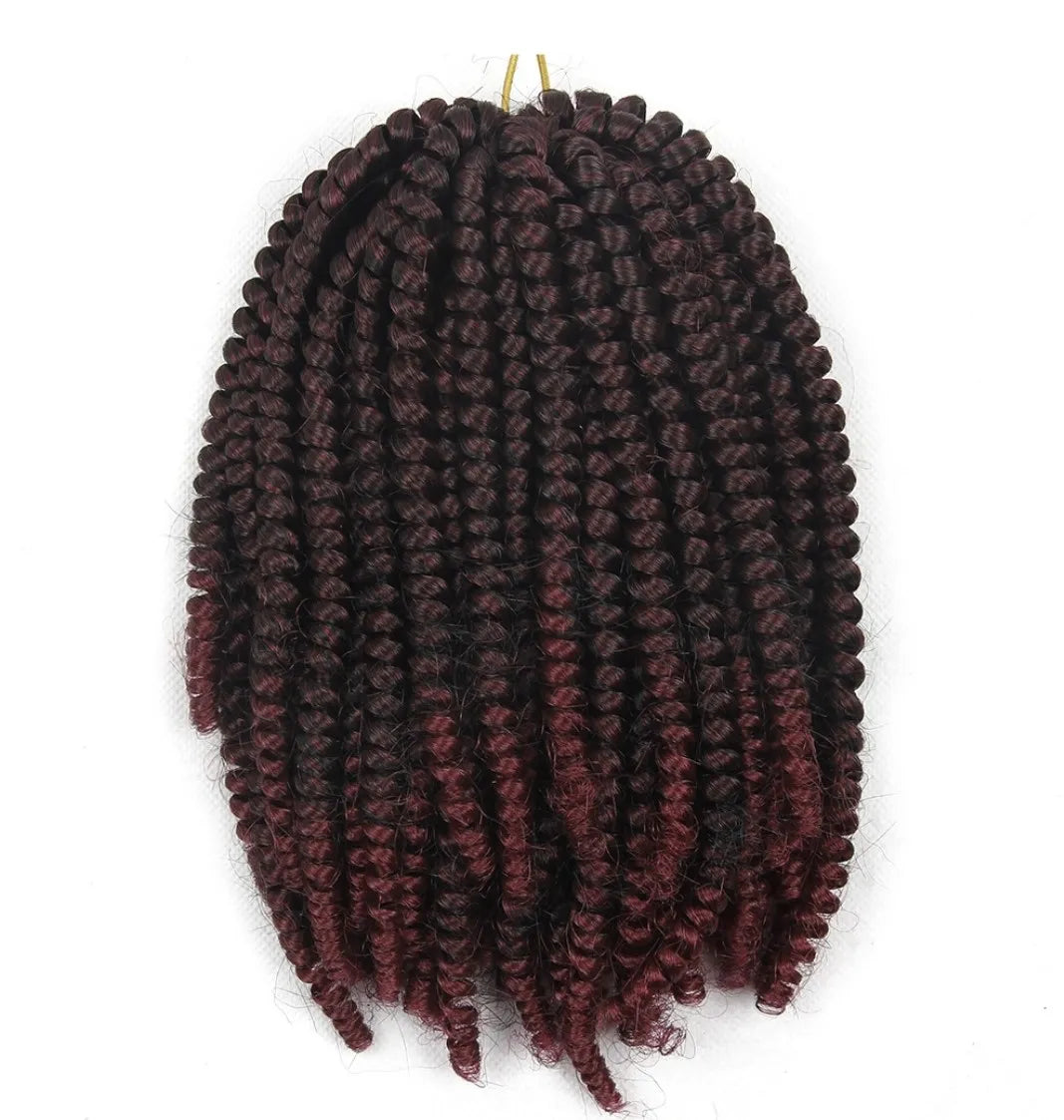 Spring Twist Crochet Hair 8inch